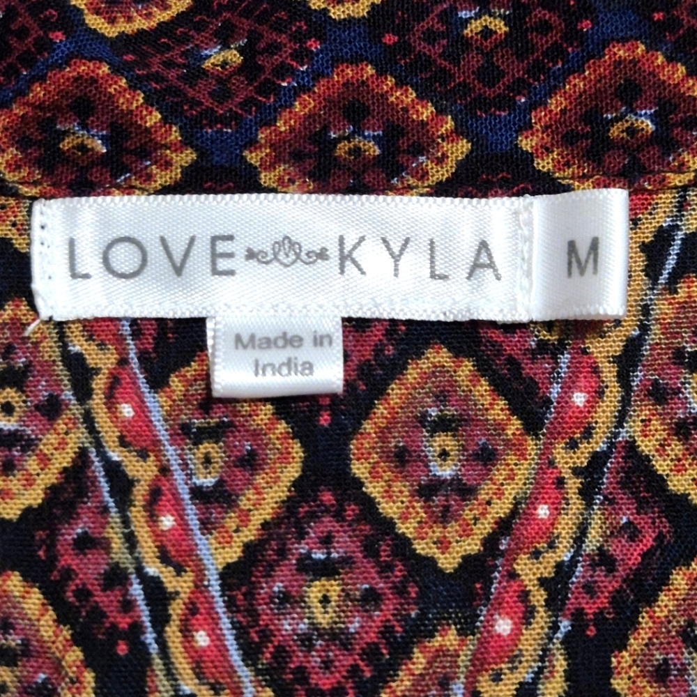 Love Kyla Vibrant..bohemian Gipsy Geometric Fabric..SIZE:M - Picture 11 of 12
